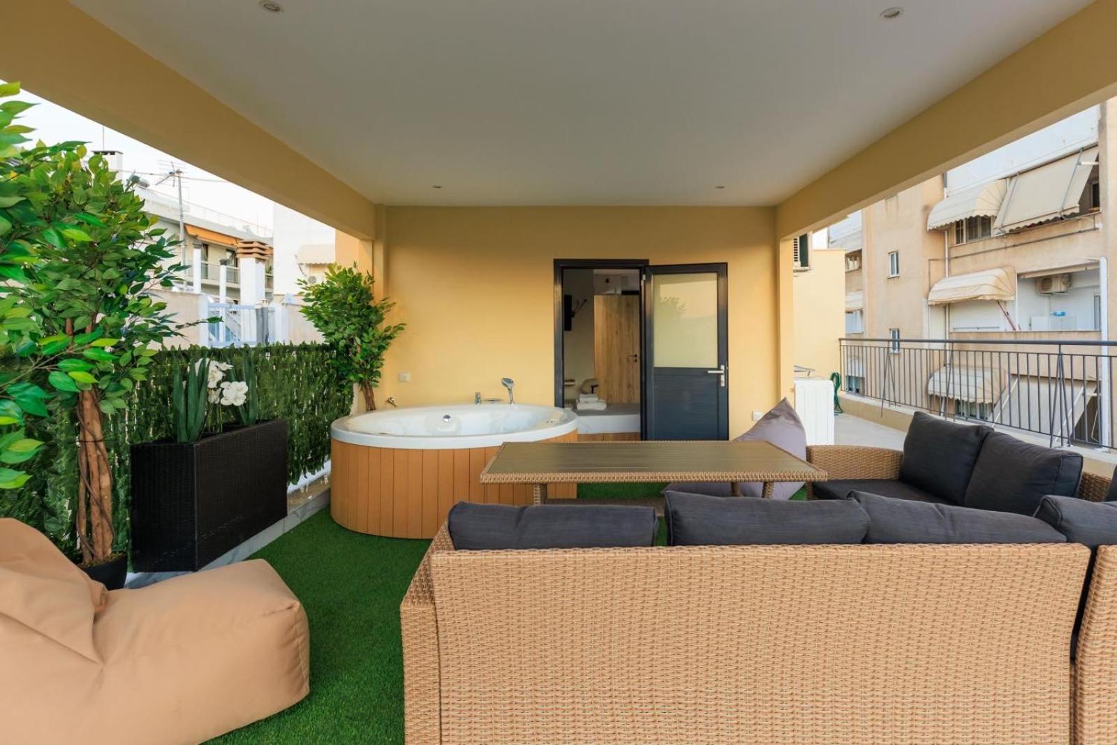 Aiolos Super Lux Suite Jucuzzi Nea Smyrni Centre Athens Exterior photo